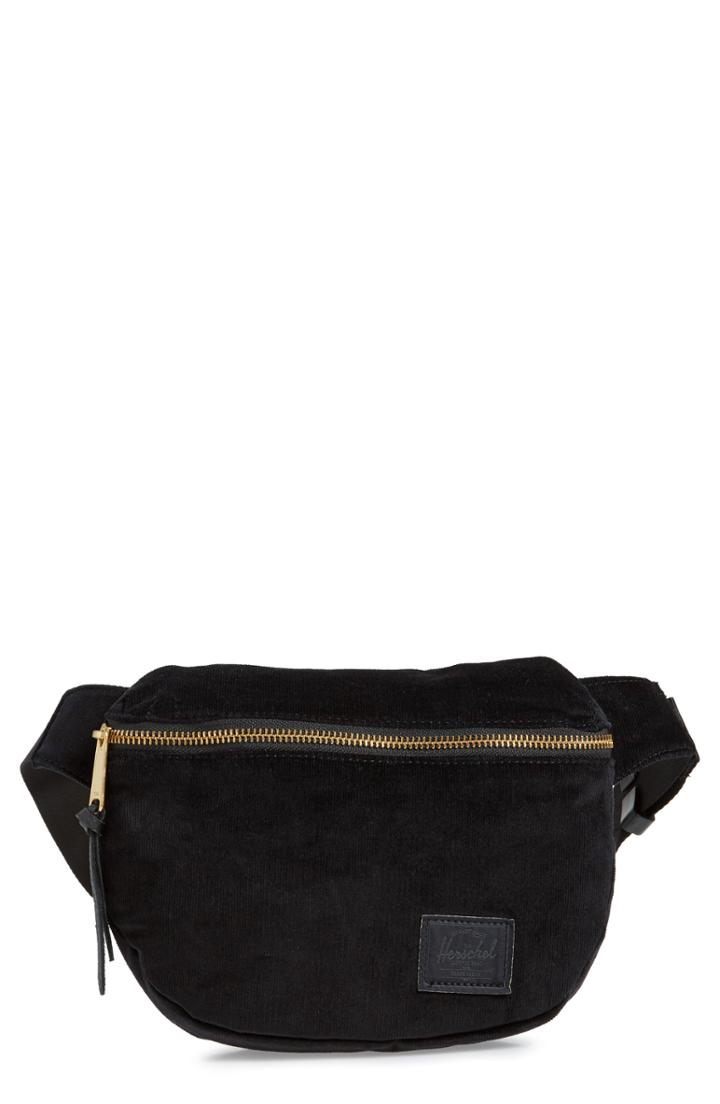 Herschel Supply Co. Fifteen Corduroy Belt Bag - Black