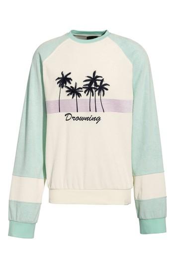 Women's Fenty Puma By Rihanna Palm Graphic Terry Cloth Sweater - White