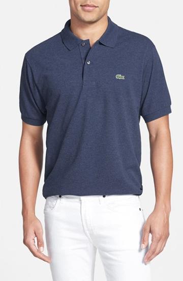 Men's Lacoste 'chine' Pique Polo