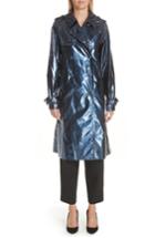 Women's Marc Jacobs Waterproof Trench Coat - Blue