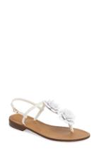 Women's Athena Alexander Blossom Sandal M - White