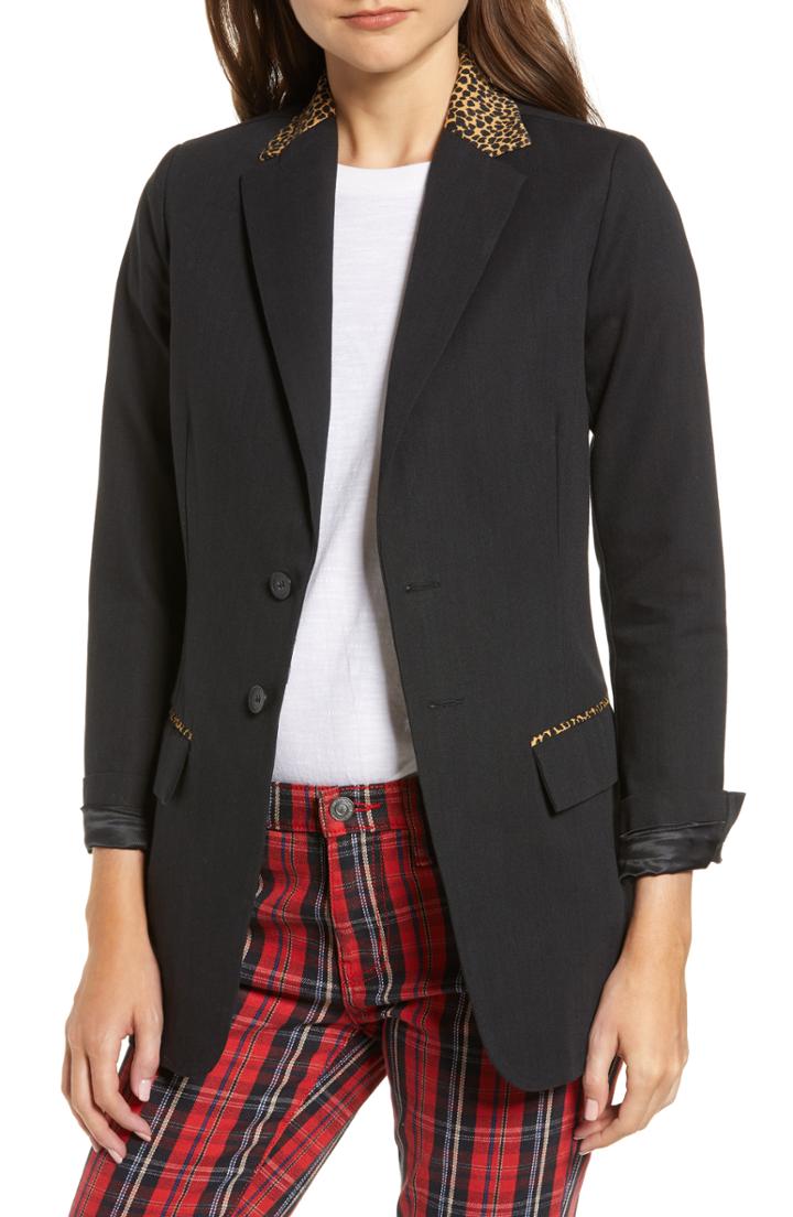 Women's Current/elliott The Calla Blazer - Black