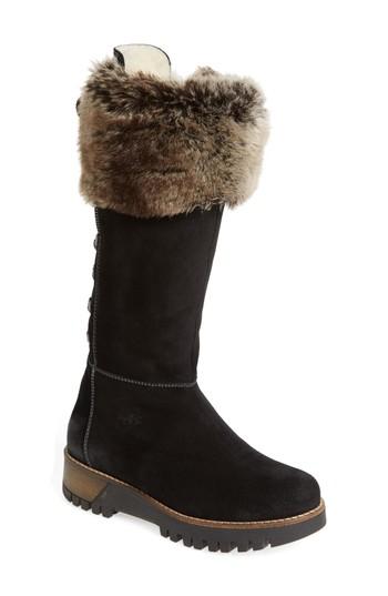 Women's Bos. & Co. Graham Waterproof Winter Boot With Faux Fur Cuff .5-7us / 37eu - Black