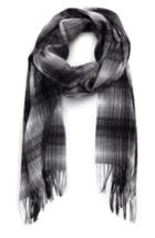 Men's Andrew Stewart Ombre Plaid Cashmere Scarf