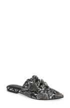 Women's Jeffrey Campbell Charly Knotted Mule .5 M - Grey
