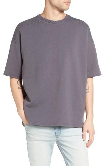 Men's The Rail Cutoff Sleeve Oversized Sweatshirt