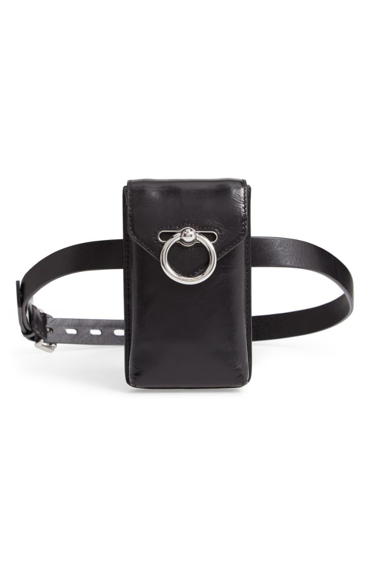 Rebecca Minkoff Sasha North/south Belt Bag - Black