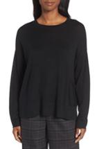 Women's Eileen Fisher Tencel Blend Sweater - Black