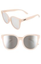 Women's Quay Australia Paradiso 52mm Cat Eye Sunglasses - Pink/ Silver