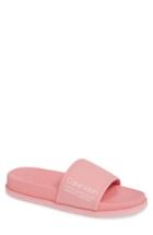 Men's Calvin Klein Mackee Slide Sandal M - Pink