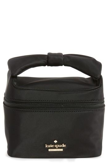 Kate Spade New York Haring Lane Mini Joelie Nylon Cosmetics Case, Size - Black