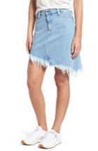 Women's Tommy Jeans Asymmetrical Denim Skirt - Blue