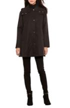 Women's Lauren Ralph Lauren A-line Jacket With Removable Liner - Black