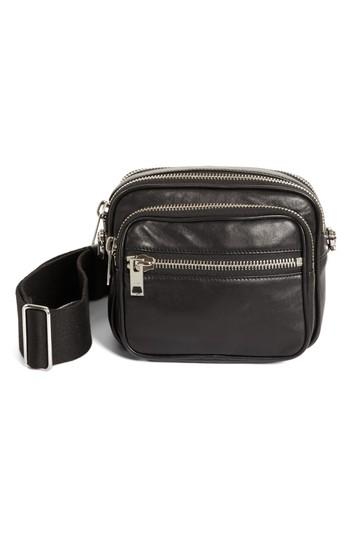 Alexander Wang Large Attica Leather Crossbody Bag - Black
