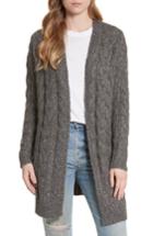 Women's Soft Joie Tienna Cable-knit Cardigan - Grey