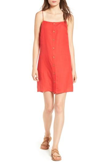 Women's Love Like Summer X Billabong Woven Shift Dress - Red