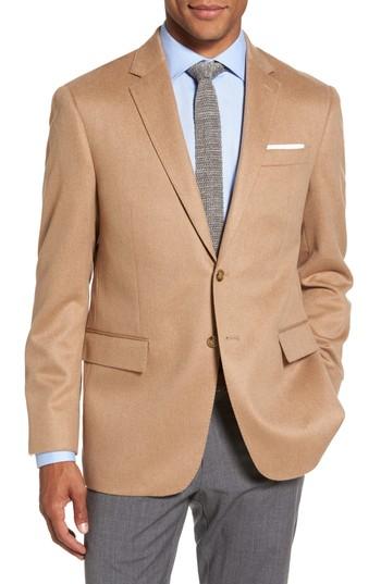 Men's Todd Snyder White Label Trim Fit Camel Hair Blazer S - Beige