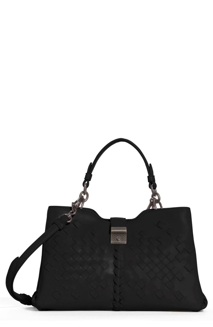 Bottega Veneta Small Napoli Top Handle Satchel -
