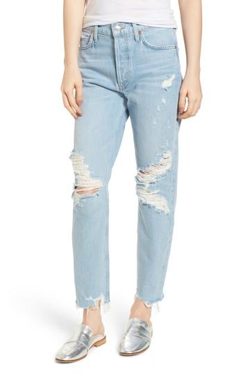 Women's Agolde Jamie High Waist Ankle Jeans
