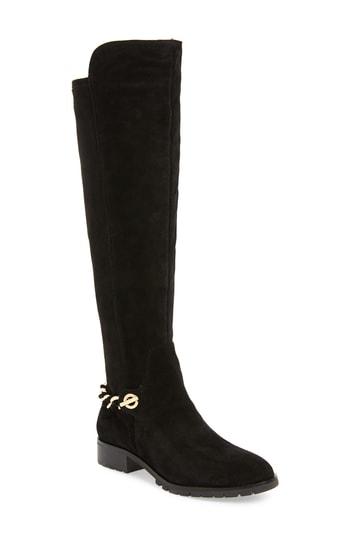 Women's Karl Largerfeld Paris Skylar Knee High Boot .5 M - Black