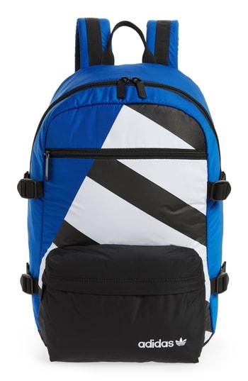 Men's Adidas Original Eqt Blocked Backpack - Blue