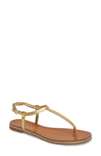 Women's Jessica Simpson Brimah Sandal M - Metallic