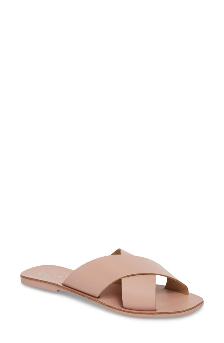 Women's Seychelles Total Relaxation Slide Sandal .5 M - Pink