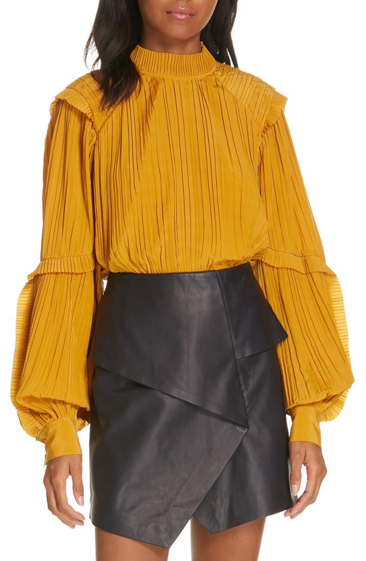 Women's Joie Paityn Blouse - Yellow