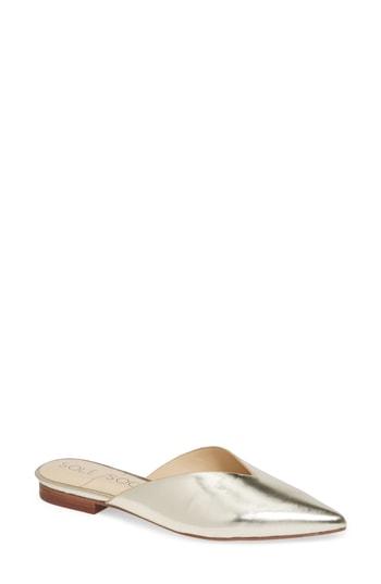 Women's Sole Society Rosemond Mule M - Metallic