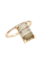 Women's Melanie Auld Emerald Cut Stack Ring