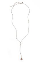 Women's Topshop Hexagon Pendant Y-necklace