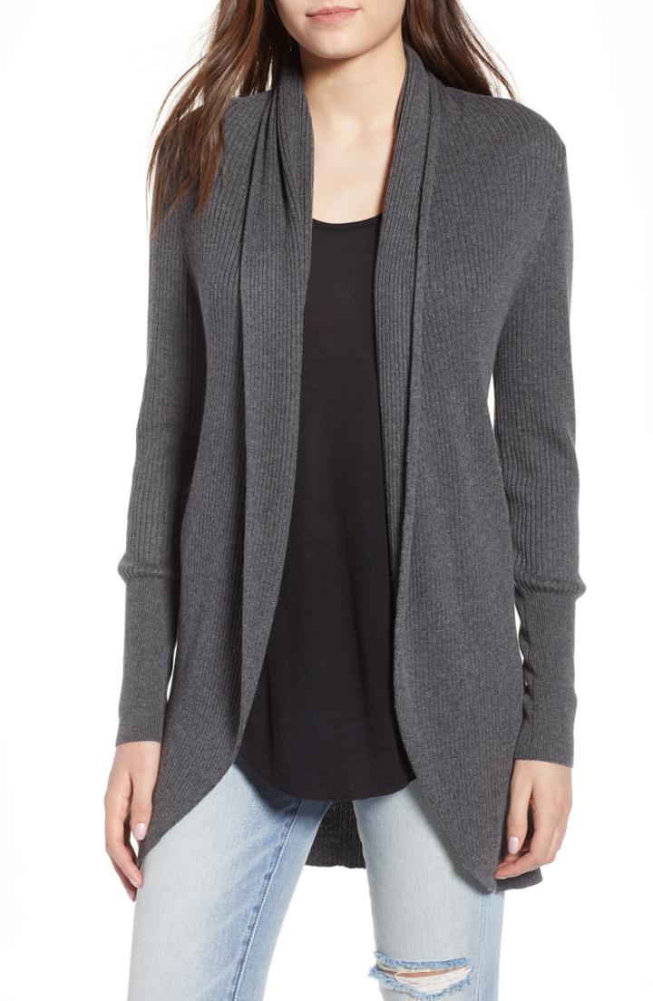 Women's Leith Rib Wrap Sweater - Brown