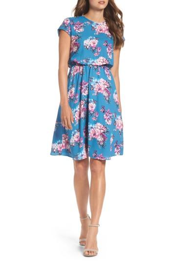 Women's Charles Henry T-shirt Dress - Blue