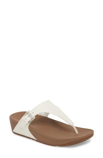 Women's Fitflop Skinny Sandal M - Metallic