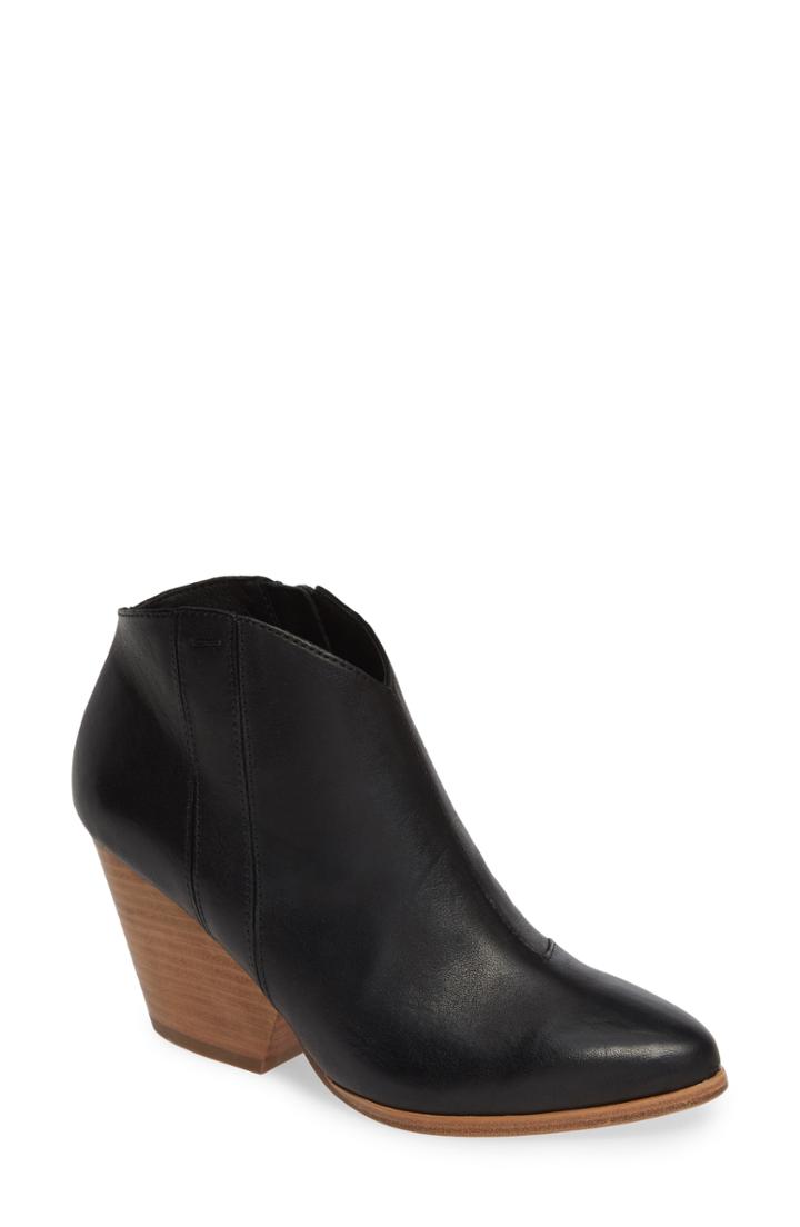 Women's Eileen Fisher Trail Bootie .5 M - Black