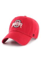 Men's 47 Brand Clean Up Ohio State Baseball Cap - Red