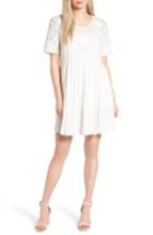 Women's French Connection Shannon Fit & Flare Dress - White