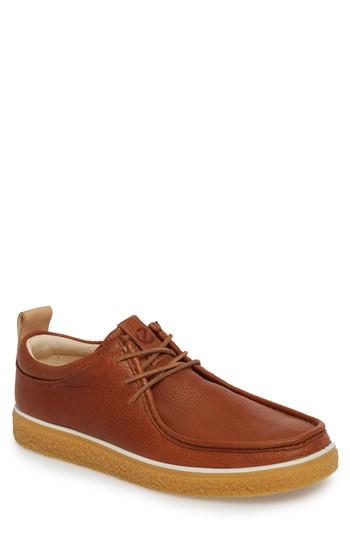 Men's Ecco Crepetray Moc Toe Lace-up -7.5us / 41eu - Brown