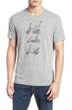 Men's Original Penguin Triple Bike T-shirt - Grey