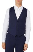 Men's Charlie Casely-hayford X Topman Skinny Fit Waistcoat - Blue