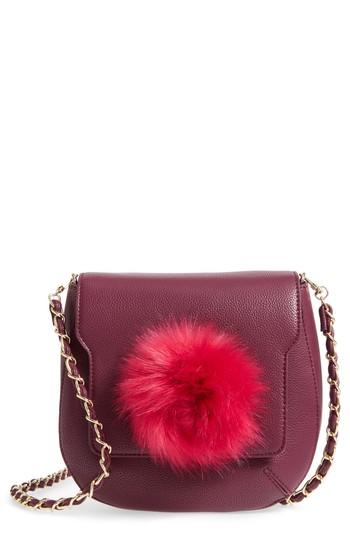 Jules Kae Isa Faux Leather Crossbody Bag - Purple