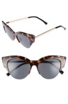 Women's Bp. 52mm Cat Eye Sunglasses - Marble/ Black