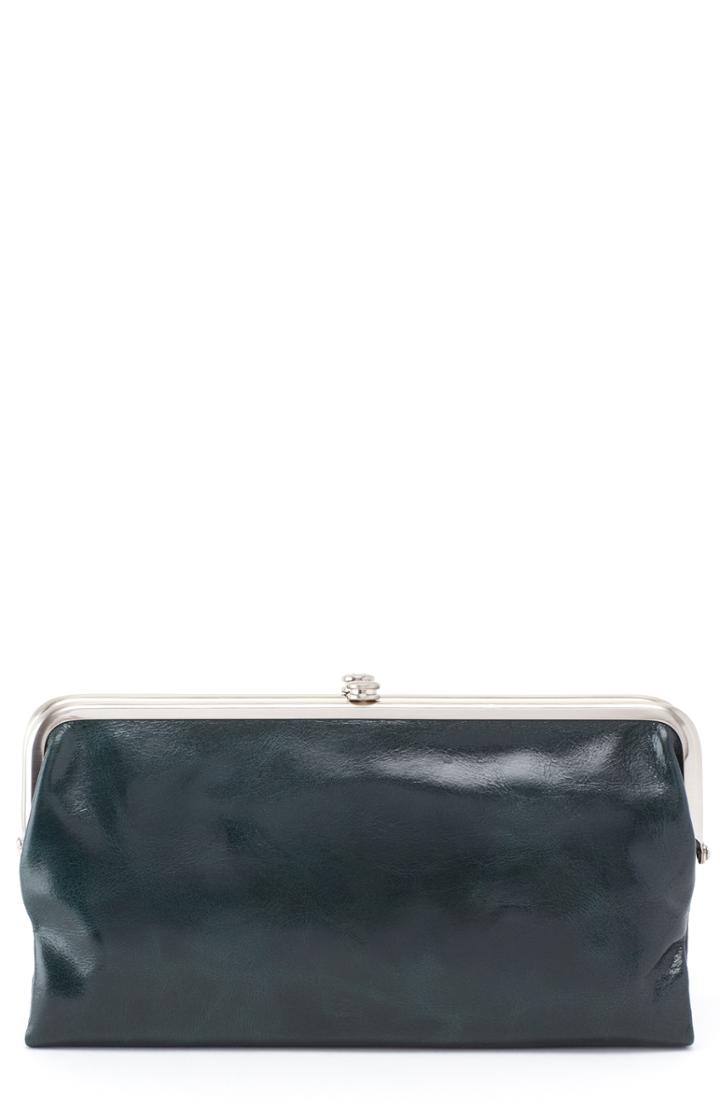 Women's Hobo Lauren Double Frame Clutch - Blue