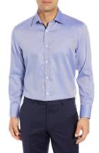 Men's English Laundry Regular Fit Solid Dress Shirt - 34/35 - Blue