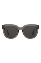 Women's Gentle Monster Cuba 55mm Sunglasses - Clear Gray