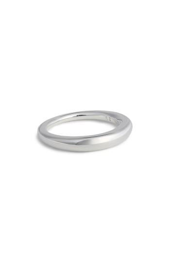 Women's All Blues Small Snake Polished Silver Ring