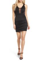 Women's Love, Nickie Lew Sheer Inset Body-con Dress