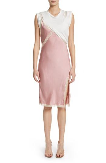 Women's Alexander Wang Layered Slipdress - Pink