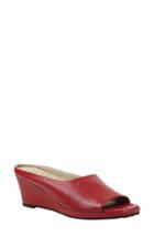 Women's J. Renee Abrielle Wedge Mule B - Red