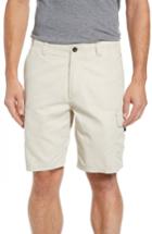 Men's Quiksilver Waterman Collection Maldive Fit Cargo Shorts, Size 30 - Grey